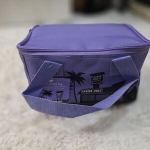 Trader Joe's Purple Insulated Bag